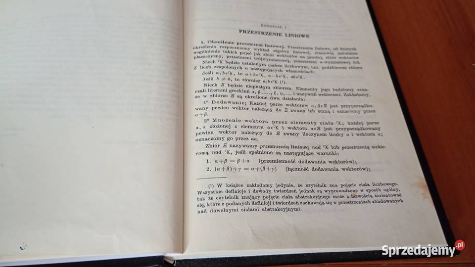 Algebra liniowa Biblioteka Matematyczna 19 matematyka Gdańsk