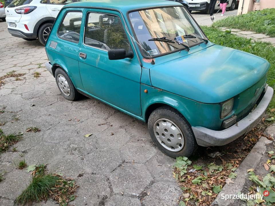 Fiat 126 do remontu z oc uszkodzony Łódź
