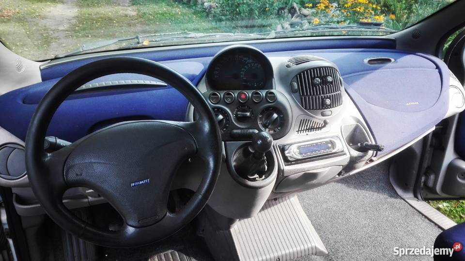 Fiat Multipla 19 JTD ZADBANY 6 OSOBOWY kupiony w Polsce Multipla Ksawerów