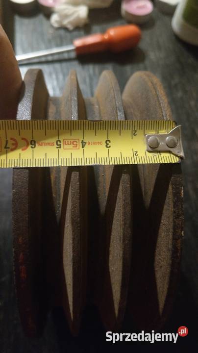 Koło pasowe 160mm 3x17mm Polanka