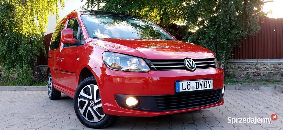 Volkswagen Caddy Edition 30 7 Osób Webasto światła do jazdy dziennej Bielawa sprzedam