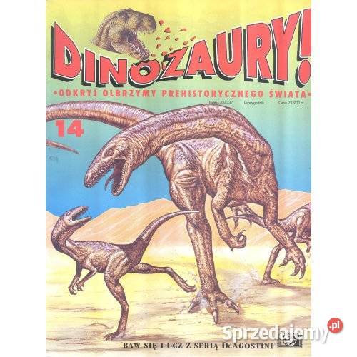 DeAgostini Dinozaury 14 Antykwariat