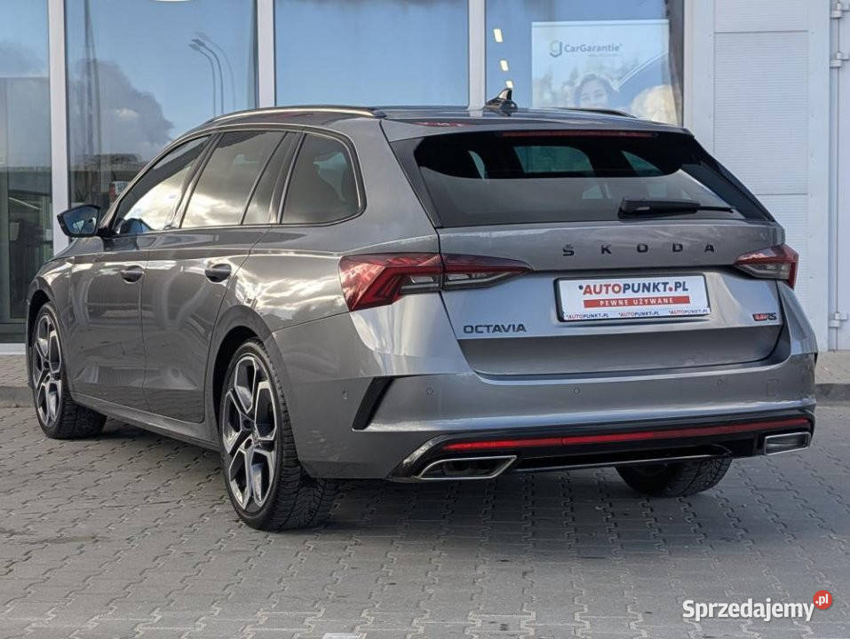 Skoda Octavia 2022r RS LED 200 Niski Przebieg VC Octavia pomorskie Gdańsk sprzedam
