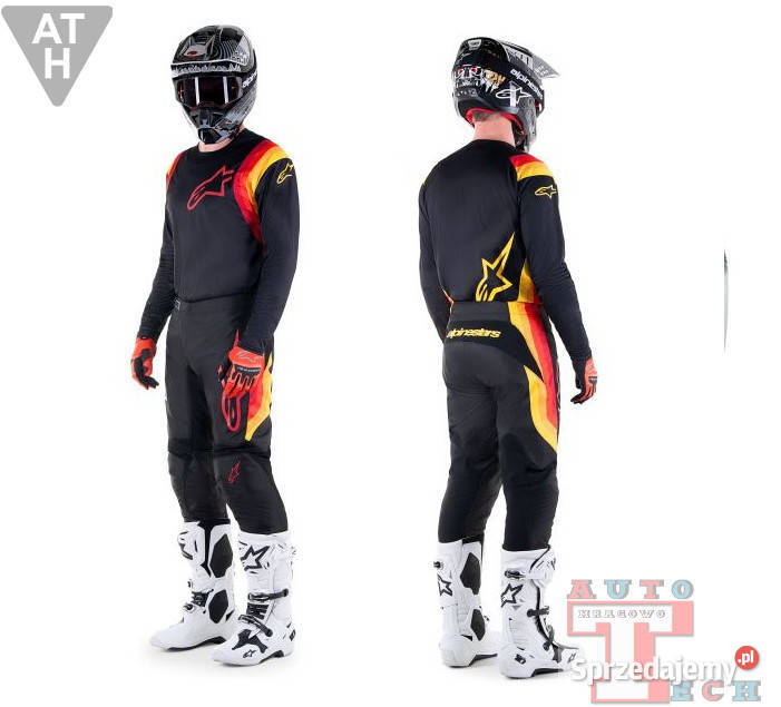 ALPINESTARS STRÓJ CROSS ENDURO BLACK ORANGE