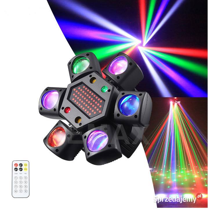 OSWIETLENIE DYSKOTEKOWE LASER STROBOSKOP sprzedam