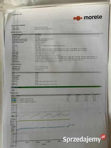 PC Ryzen 7 7800x3d RX 7600XT 64GB GWARANCJA NOWY Głogów Małopolski sprzedam