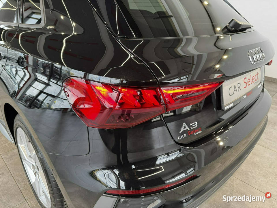 Audi A3 Sportback Sline 35TFSI 150 Stronic światła LED A3 Myślenice sprzedam