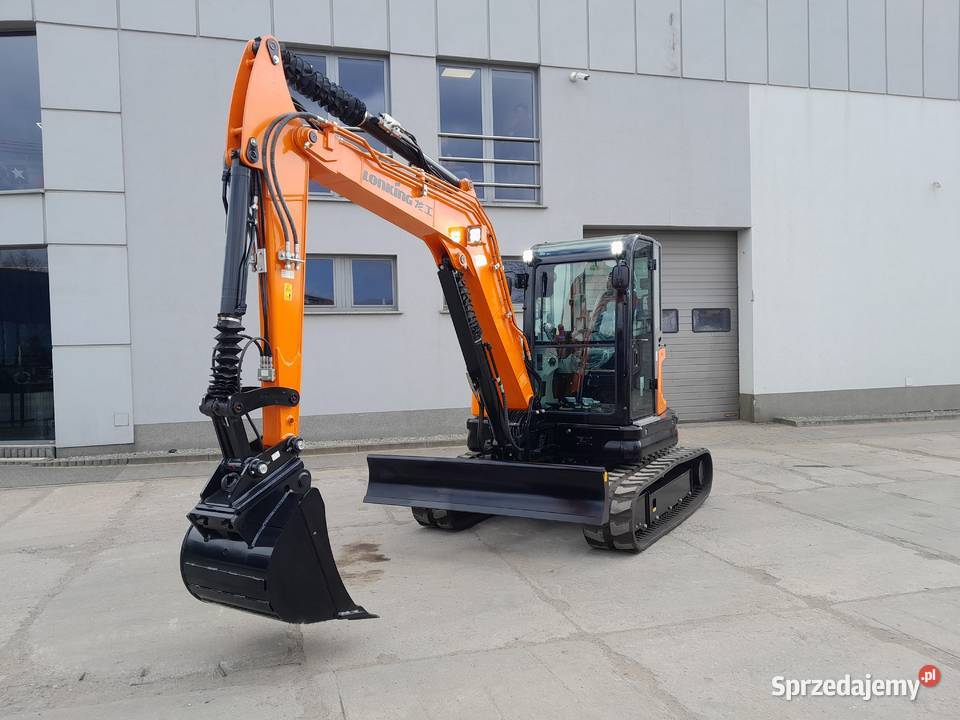 KOPARKA GĄSIENICOWA 6 TON LONKING JCB CAT VOLVO Koparki Krotoszyn