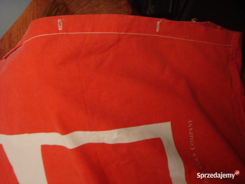 CocaCola oryginalna pościel 2 częściowa z 1986 r Prochowice sprzedam