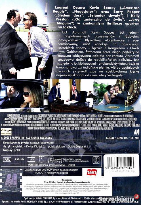 W KRAINIE PIENIĄDZA KEVIN SPACEY Kalisz