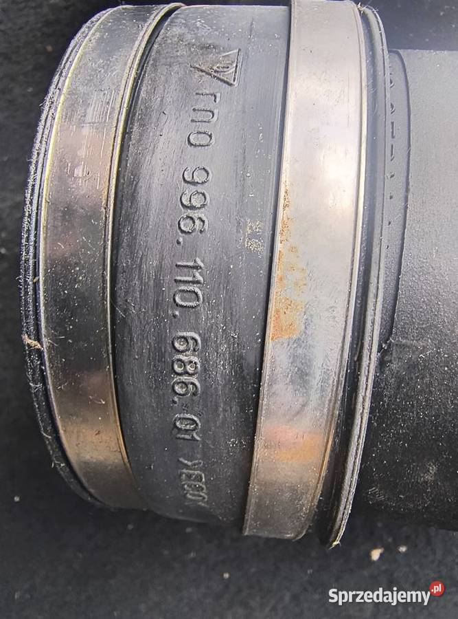Przepustnica dolot powietrza z rurami Porsche Kakonin sprzedam