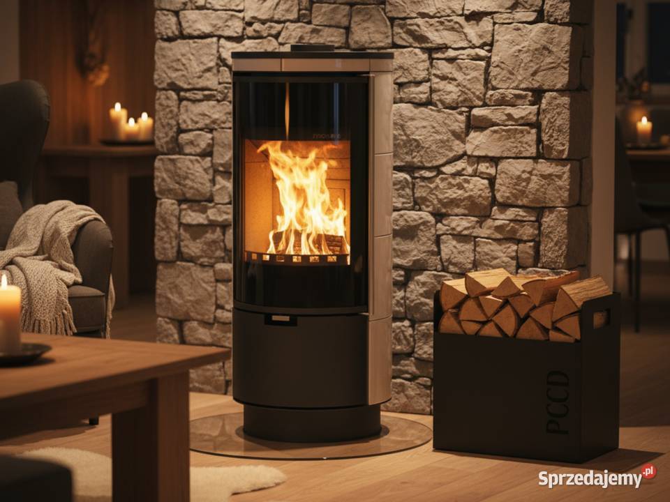 Piec piecyk kominek na drewno THORMA Andorra 7kw Piersno sprzedam
