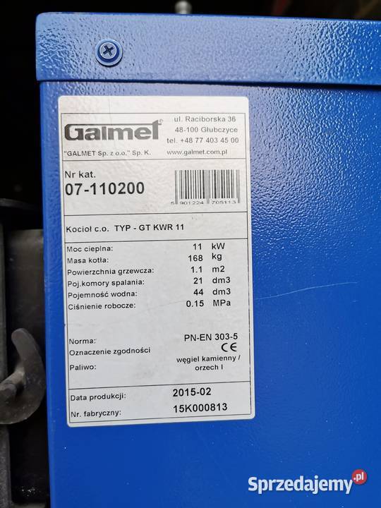 piec centralnego ogrzewania węgiel Września sprzedam