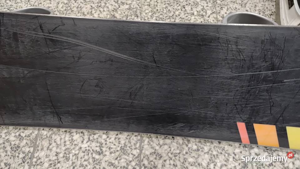 Deska snowboardowa Crazy Creek 163 wiązania