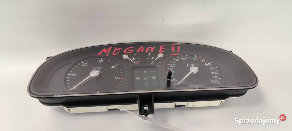 LICZNIK ZEGAR RENAULT MEGANE II 8200218863 kujawsko-pomorskie Lipno