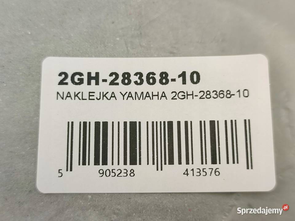 NAKLEJKA FZR NA PRAWY BOCZEK YAMAHA FZR1000 sprzedam
