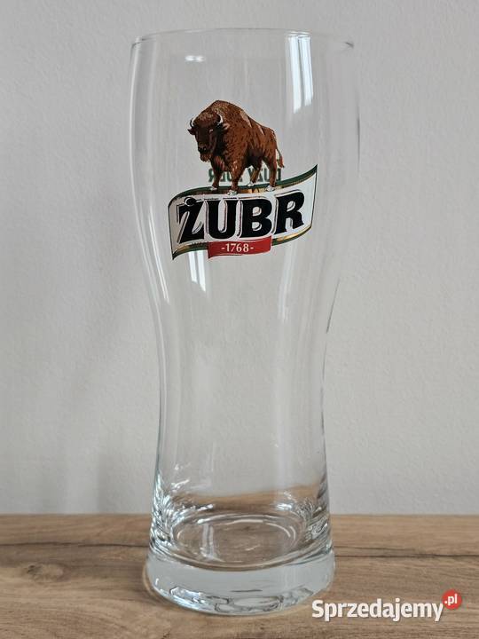 szklanka pokal kufel Żubr 05l podkarpackie Krosno sprzedam