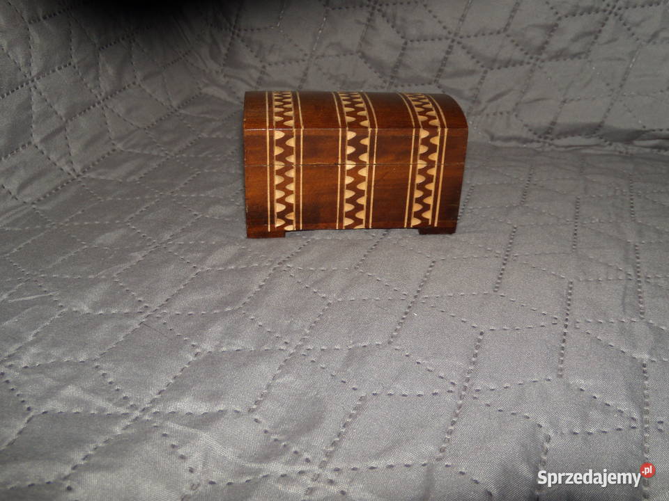 Drewniana szkatułka Warszawa sprzedam