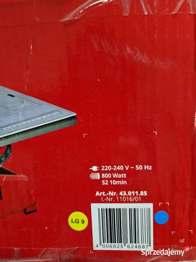 Pilarka do drewna glazury PRZECINARKA DO GLAZURY sprzedam