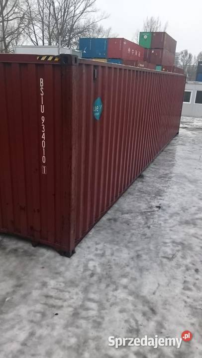 OKAZJA kontener morski używany 40HC 12m Pewny Zgierz