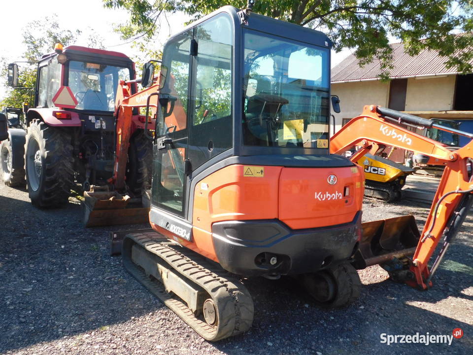 Minikoparka Kubota kx0304 waga 286t kx027 u27 nie Kraków