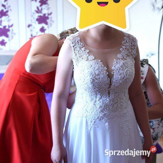 Piękna suknia ślubna z salonu ESTERA Strzyżów