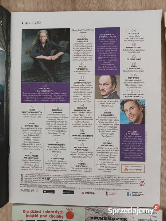 Książki Magazyn do czytania 4 numery Masłowska Kraków