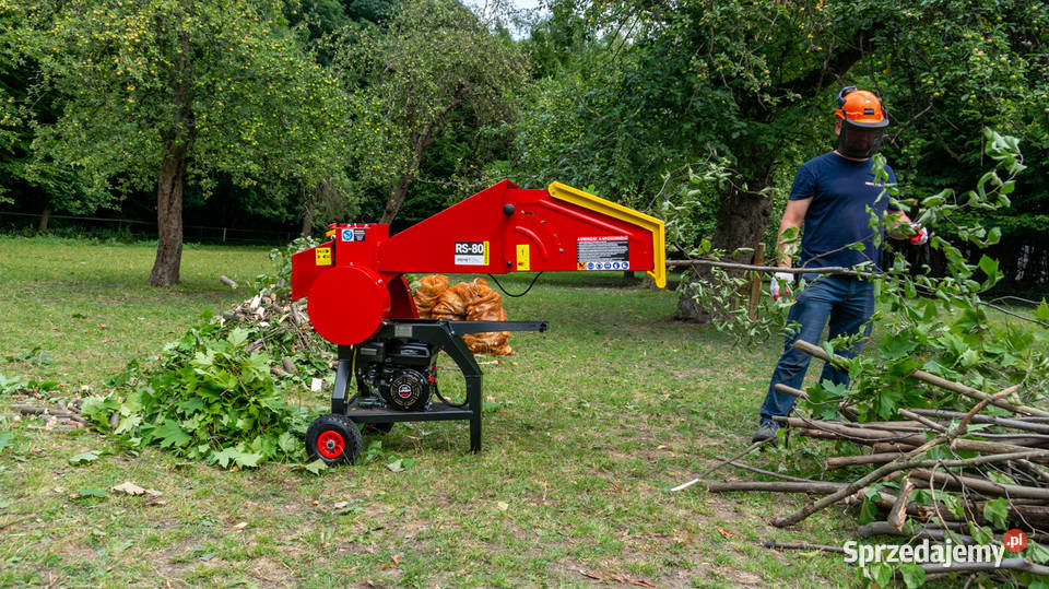 Rębak spalinowy REMET RS80 brutto 4899 dostawa Narzędzia ogrodnicze podkarpackie Łowisko