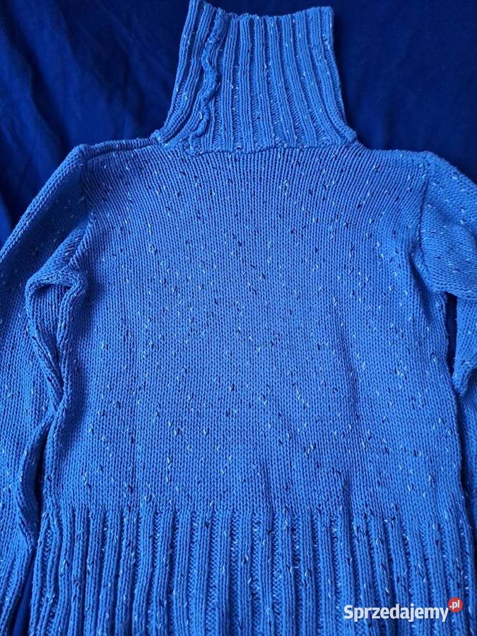 Sweter Golf niebieski Rozmiar 42(XL)