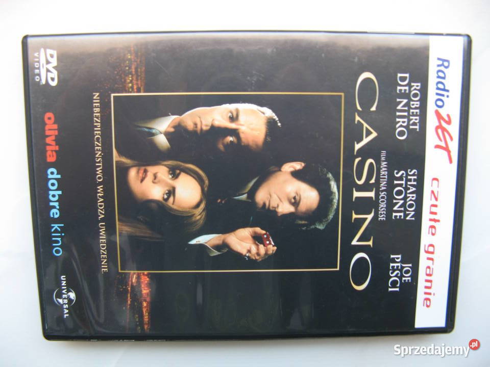 DVD Casino Sharon Stone Robert De Niro Joe Pesci Filmy wielkopolskie Poznań sprzedam