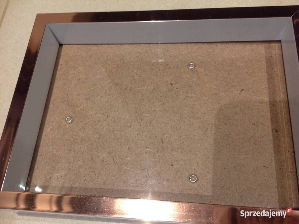 Ramka Gablota Biało Złota na Zdjęcie 2 Nowa lubuskie Nowa Sól