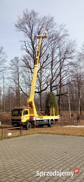 Wumag WT 350 podnośnik koszowy Kęty