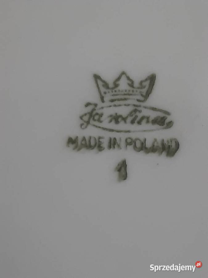 3 duże talerze firmy Karolina całość