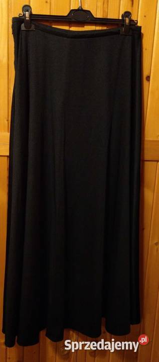 Długa maxi spódnica czarna głęboka czerń goth mazowieckie Warszawa