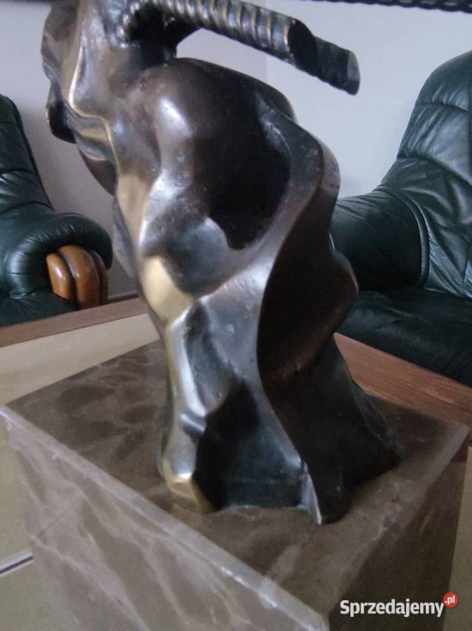 WYJĄTKOWA RZEŹBA ART DECO INDUSTRIAL PEGAZ lubelskie Janów Lubelski