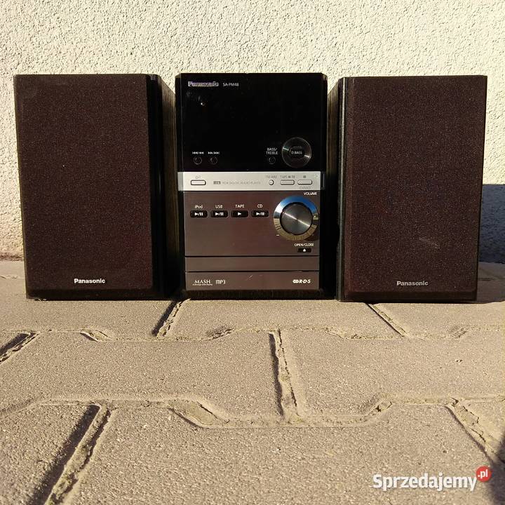 Panasonic SAPM48 miniwieża z Usb Rds Elektronika Świebodzice