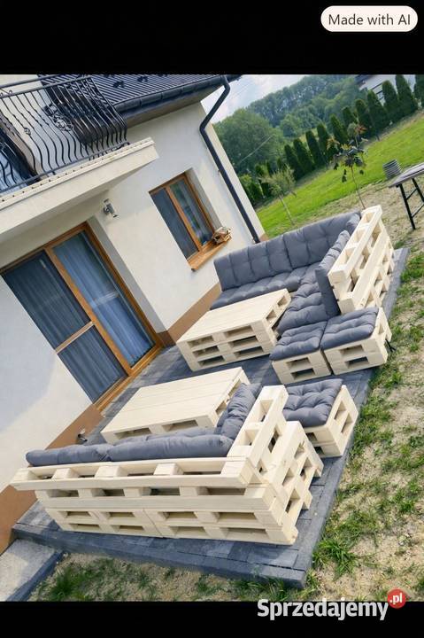 Ławki z palet na wymiar Różny rozmiar na 80cm Chełm sprzedam