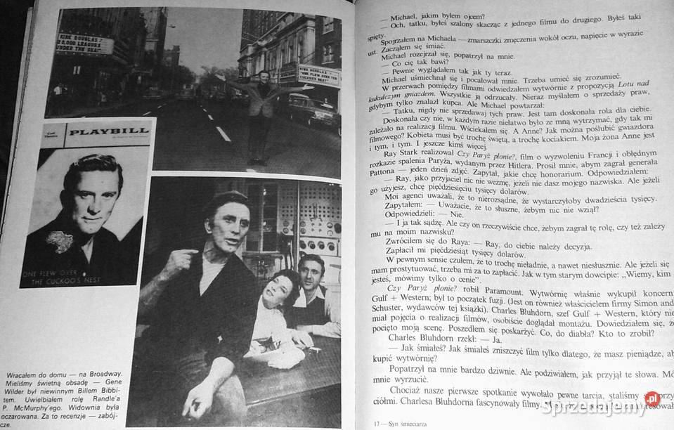 Syn śmieciarza Autobiografia Kirk Douglas lubelskie Chełm