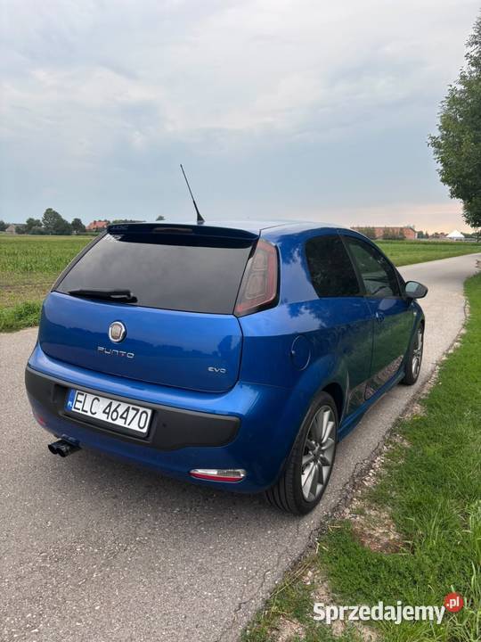 Fiat Punto Evo Sport 14 Multiair Zarejestrowany w Polsce Łowicz