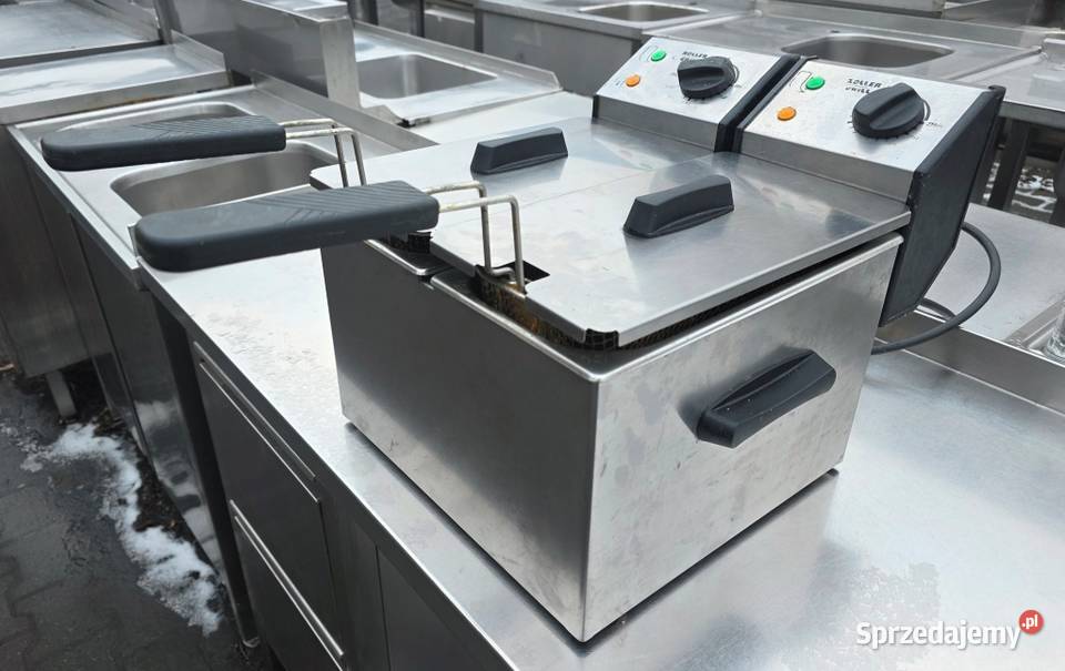 Frytownica 2 Komora 2x5 litrów ROLLER GRILL Gastronomia Nowe Skalmierzyce