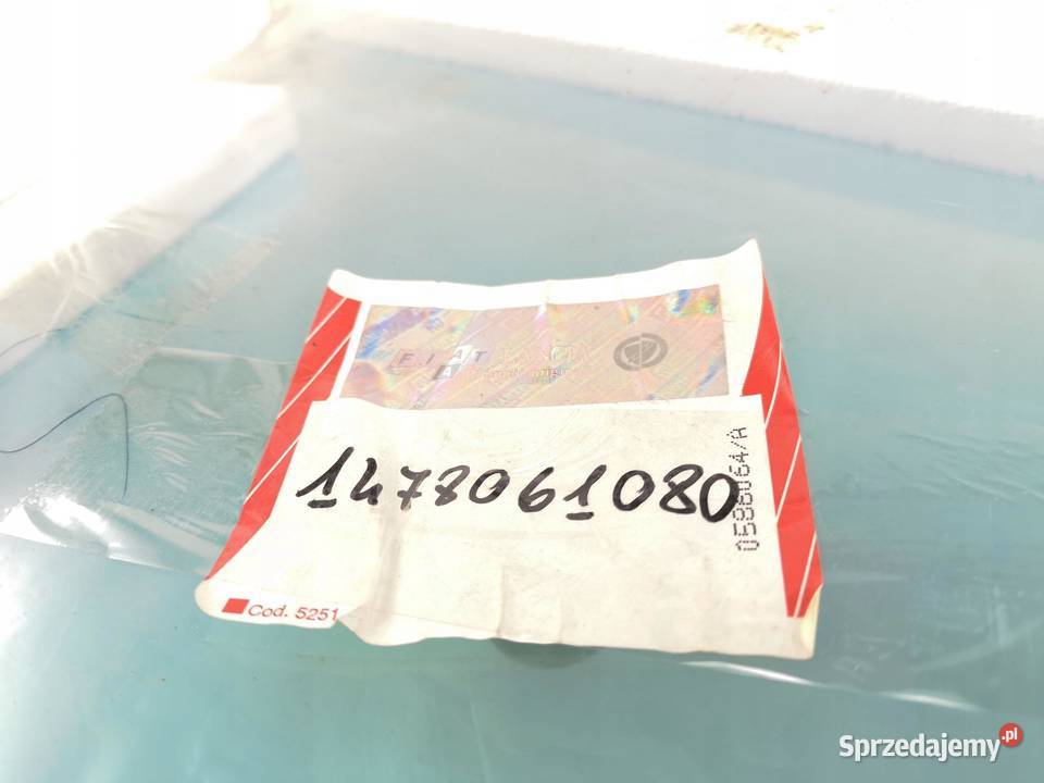SZYBA DRZWI LEWY PRZÓD FIAT ULYSSE 9402 ORYGINAŁ