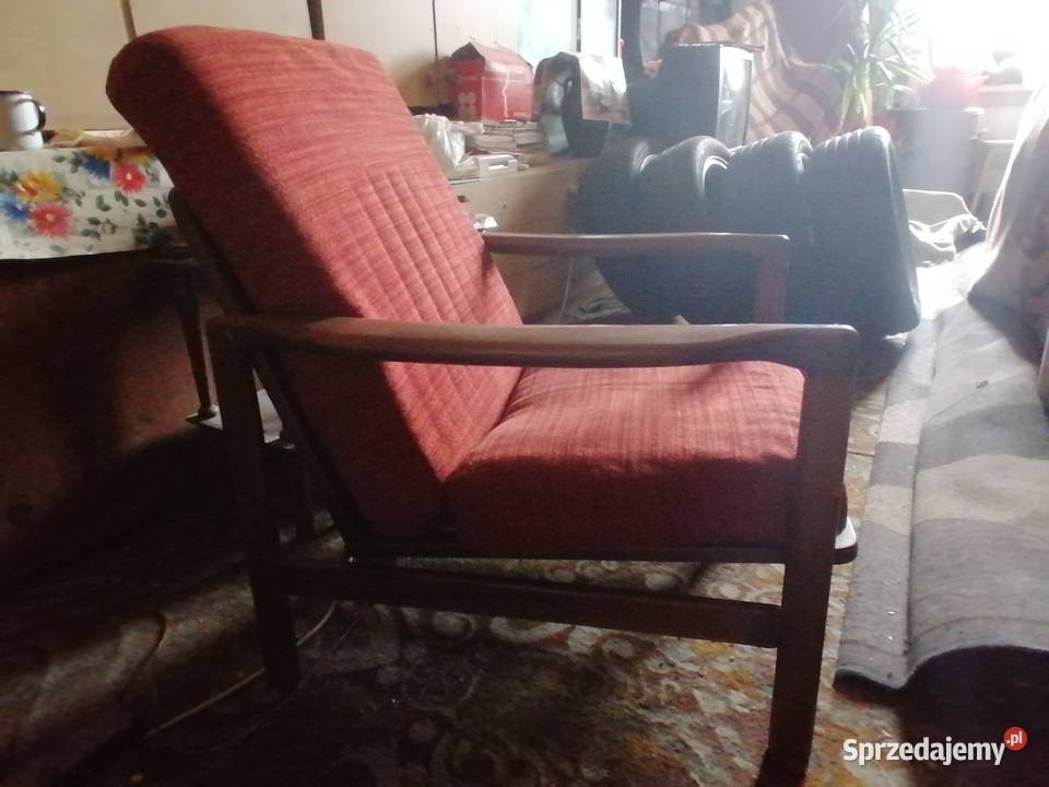 Fotel B7522 projektu Zenona Bączyka z lat 60rych małopolskie Kraków