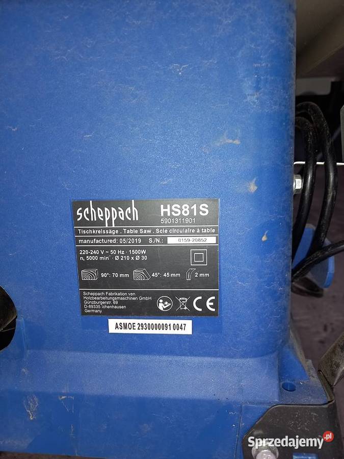 Sprzedam piły stołowe łódzkie sprzedam