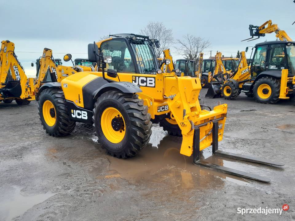 JCB 56080 2019R JOYSTICK KLIMATYZACJA ŁADOWARKA wielkopolskie Krotoszyn