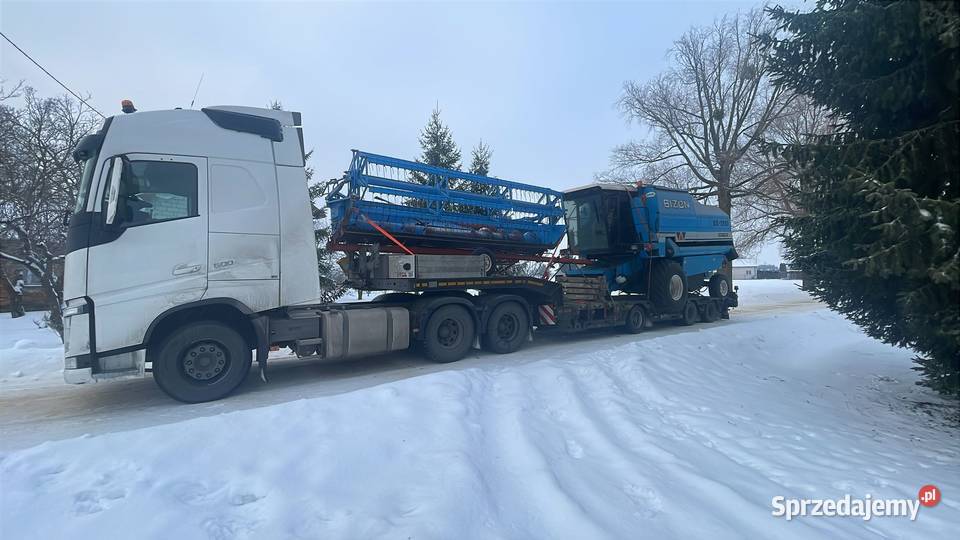 Niskopodwoziowy transport maszyn rolniczych mazowieckie Warszawa