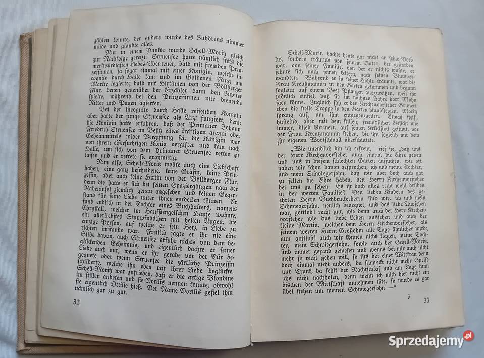 Georg Hesekiel SchellenMoritz Deutsches Leben im wielkopolskie Koźminek sprzedam