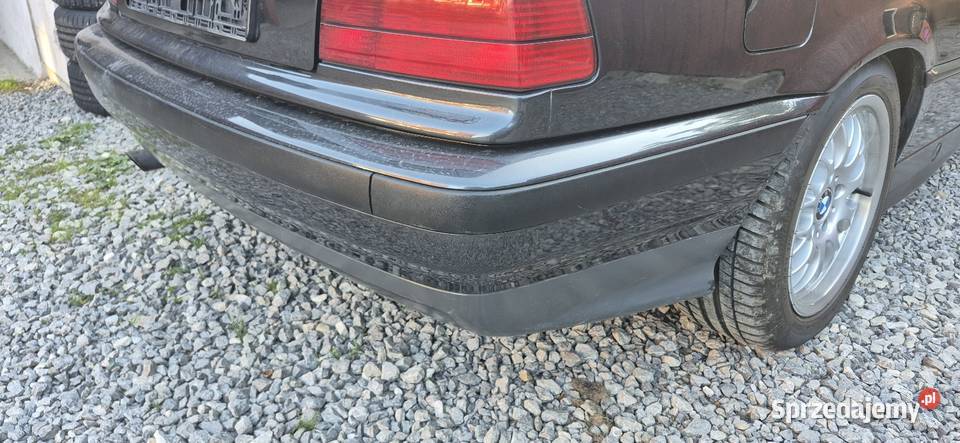Zderzak BMW e36 tył DiamantSchwarz Zderzaki Iłża