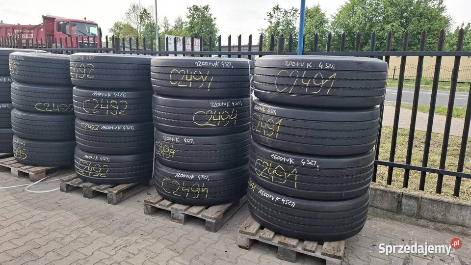 Opona używana ciężarowa 38565R225 Zaścianki