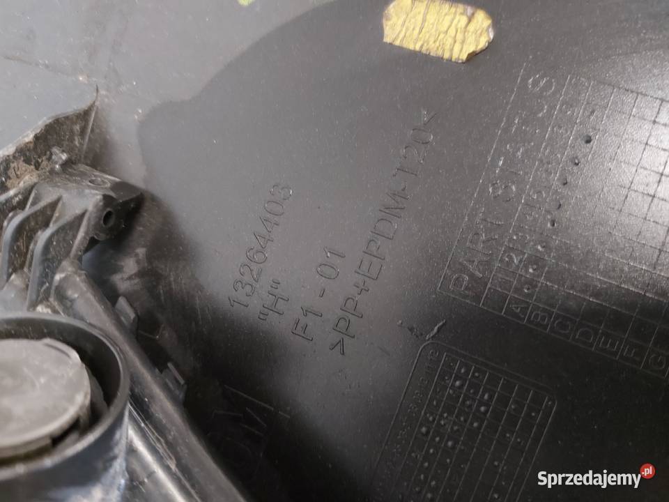 OPEL ASTRA J zderzak przód 13264403 Kielce