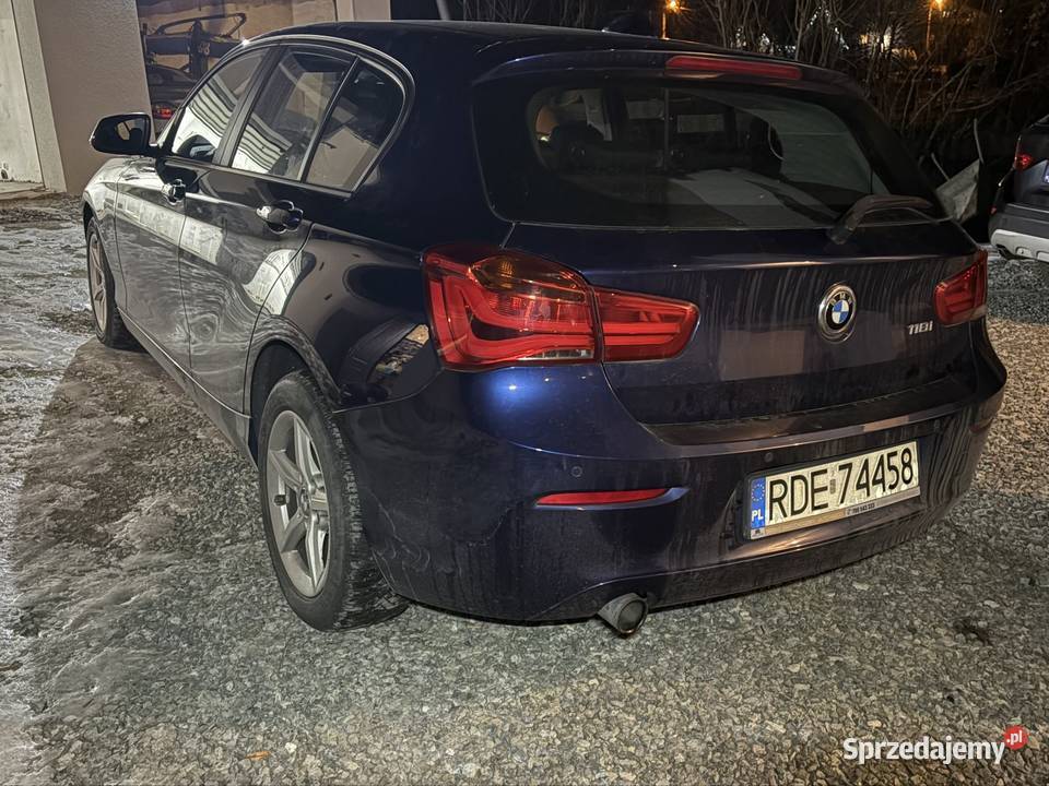 Bmw 1 f20 2018 automat 66 przebieg nowy niebieski dolnośląskie Skarszyn